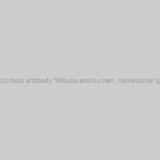 Image of Anti-Cortisol antibody *Mouse anti-human, monoclonal IgG1*